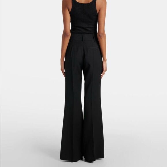 Gabriela Hearst Rhein wool flared pants 42/6 NWT $1310 - Picture 4 of 8